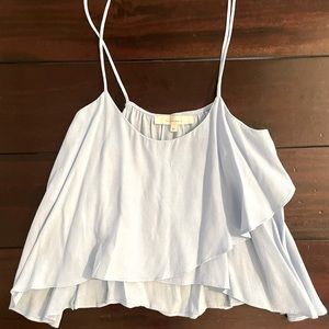 Size: Medium, blue tank top